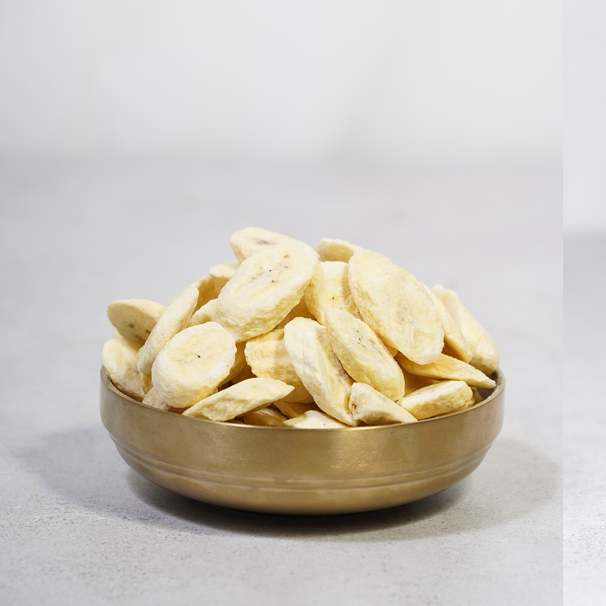 Freeze-dried banana